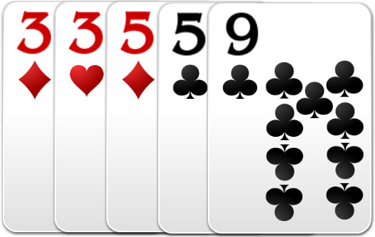 兩對(two pairs)