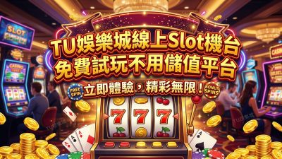 TU娛樂城線上Slot機台免費試玩不用儲值平台