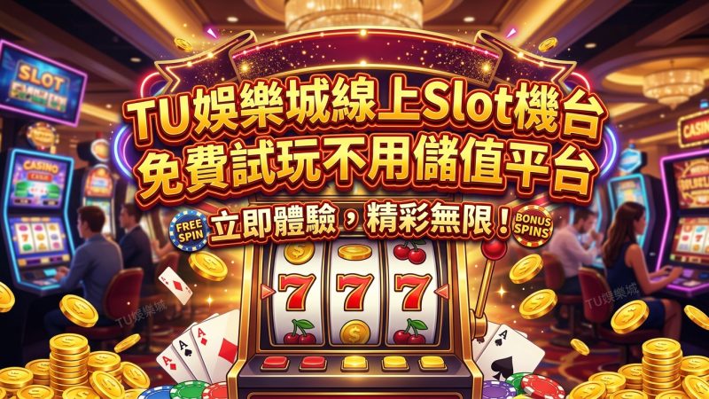 TU娛樂城線上Slot機台免費試玩不用儲值平台