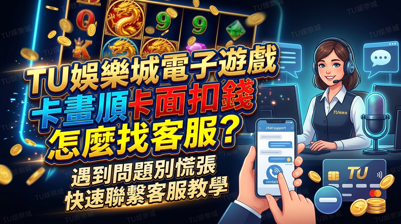 TU娛樂城電子遊戲卡畫面扣錢怎麼找客服?