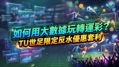 如何用大數據玩轉運彩？TU世足限定反水優惠套利