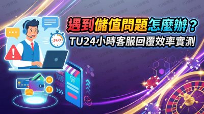 遇到儲值問題怎麼辦？TU24小時客服回覆效率實測