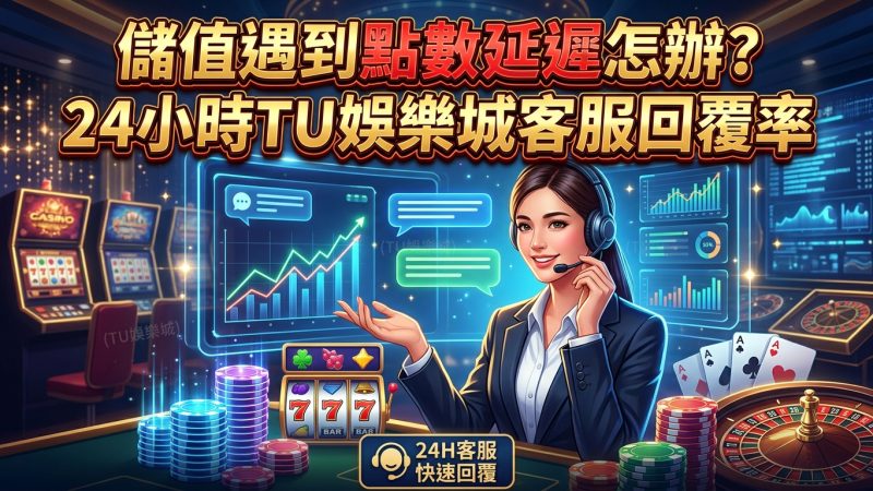 儲值遇到點數延遲怎辦？24小時TU娛樂城客服回覆率