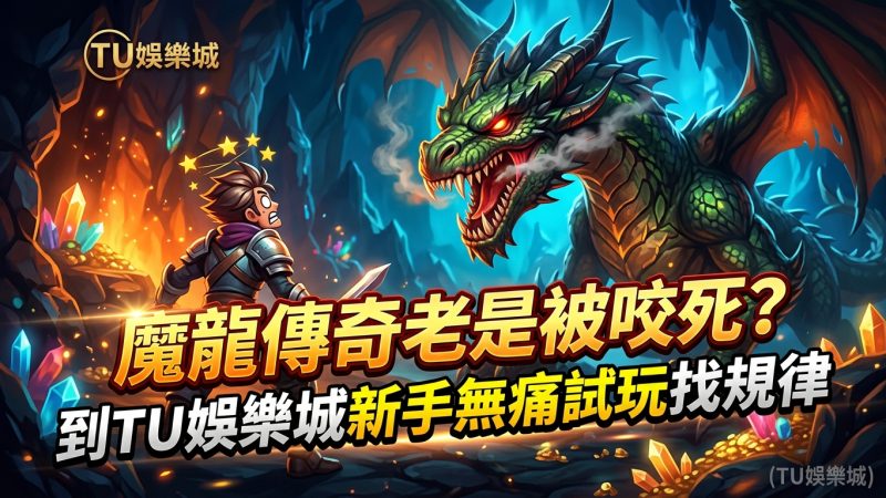 魔龍傳奇老是被咬死？到TU娛樂城新手無痛試玩找規律