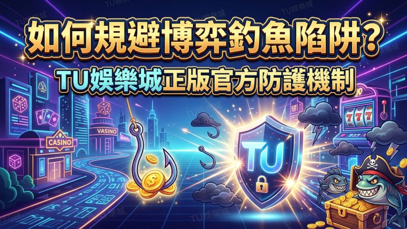 如何規避博弈釣魚陷阱？TU娛樂城正版官方防護機制