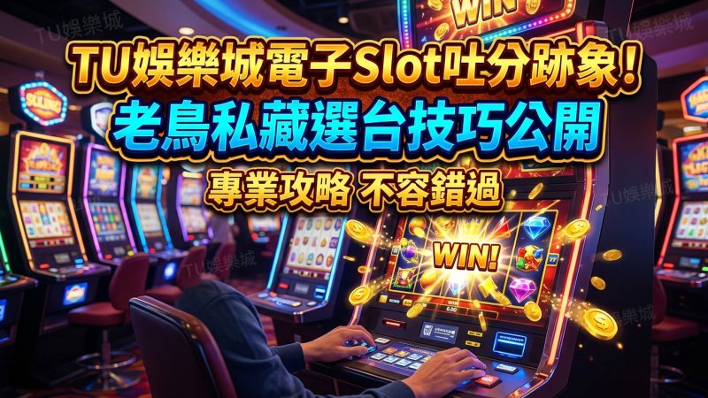 TU娛樂城電子Slot吐分跡象！老鳥私藏選台技巧公開