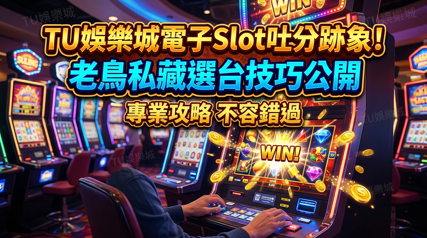 TU娛樂城電子Slot吐分跡象！老鳥私藏選台技巧公開